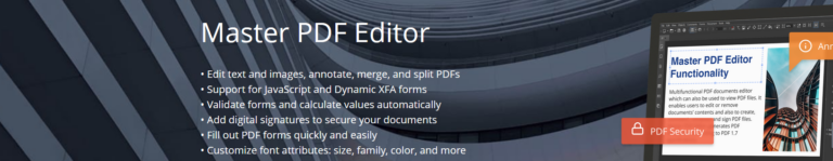Master PDF Editor